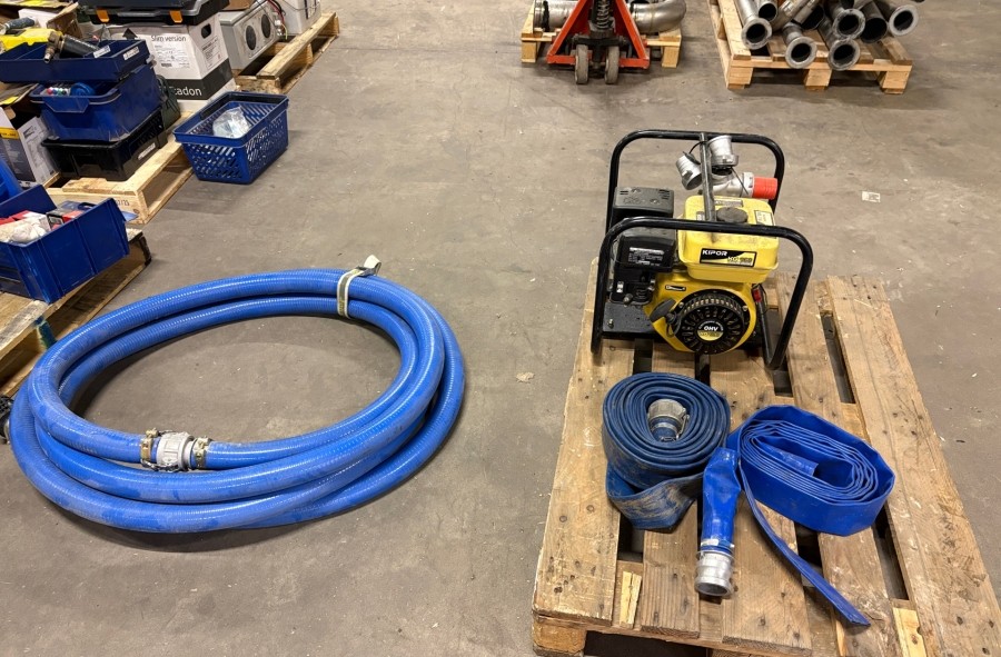 Kipor KGP20 bensindriven vattenpump för uthyrning i Åsa och Frillesås