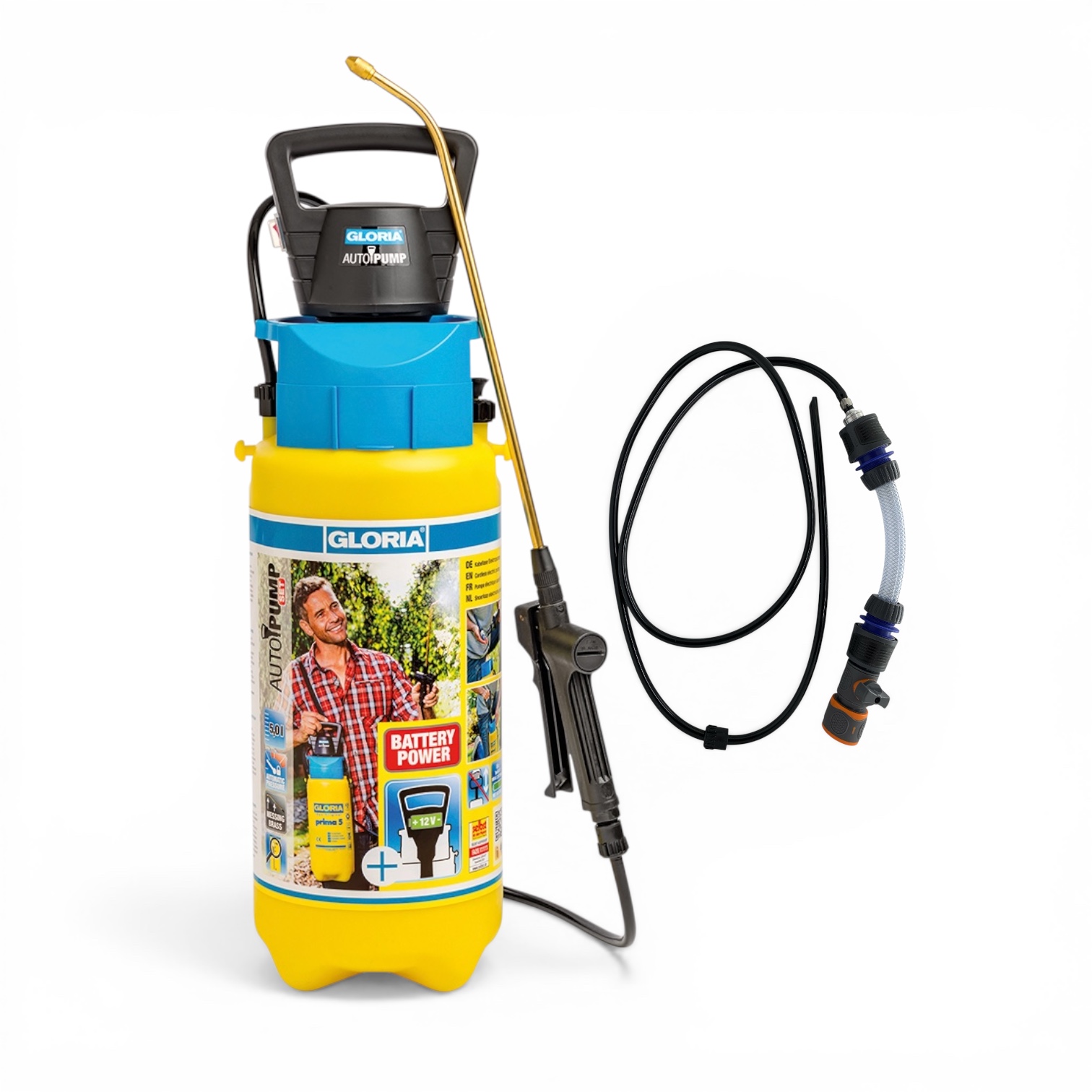 Gloria AutoPump batteridriven tryckspruta